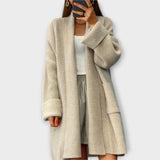 EUFIMIJA - DLOUHÝ PLETENÝ CARDIGAN