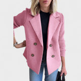 VALENTINA - ELEGANTNÍ BLAZER S PLETENÝMI RUKÁVY